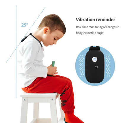 Invisible Smart Posture Corrector - Real-Time Back Training Device for Adults and Kids