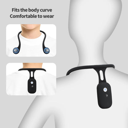 Invisible Smart Posture Corrector - Real-Time Back Training Device for Adults and Kids