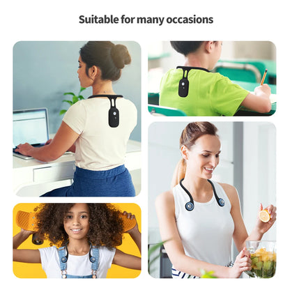 Invisible Smart Posture Corrector - Real-Time Back Training Device for Adults and Kids
